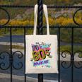 Retro Vintage 70's Baby 80's Made Me Nostalgia Classic Canvas Tote Bag