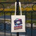 Rewind Good Times Retro VHS Tape Nostalgia 80s 90s Premium Tri-Blend Canvas Tote Bag