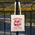 Romance Book Reading Bookish Romance Reader Social Club Canvas Tote Bag