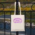 Romantasy Book Reader Aesthetic With Fantasy Feels Canvas Tote Bag