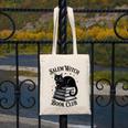 Salem Witch Book Club Bookish Halloween Cat Women Canvas Tote Bag Salem Witch Book Club Bookish Halloween Cat Women Canvas Tote Bag