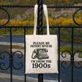 Sarcastic Please Be Patient I'm From The 1900s Premium Tri-Blend Canvas Tote Bag