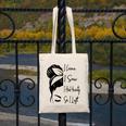 I Came I Saw I Had Anxiety So I Left Messy Bun Introvert Canvas Tote Bag
