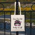 I Came I Saw I Had Anxiety So I Left Messy Bun Introvert Canvas Tote Bag I Came I Saw I Had Anxiety So I Left Messy Bun Introvert Canvas Tote Bag