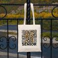Senior 2021 Grad Class Of 2021 Graduation Leopard Cheetah Canvas Tote Bag