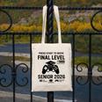 Senior 2026 Final Level Gamer Graduation 2026 Canvas Tote Bag
