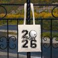 Senior 2026 Golf Player Heart Graduation Girls Teens Canvas Tote Bag