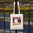 Senior Class Of 2019 Tshirt Graduation School Baseball Canvas Tote Bag