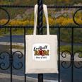 Senior Football Mom Class Of 2025 Graduation Graduate Canvas Tote Bag