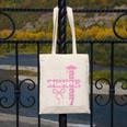 Senior Mom 2027 Class Of 2027 Coquette Bow Graduation 2027 Canvas Tote Bag