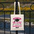 She Believed She Could So She Mastered It Graduation Canvas Tote Bag