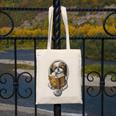 Shih Tzu Book How To Train Your Human Funny Dog Motif Canvas Tote Bag