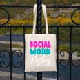 Social Worker Work Coworkers Best Friend Graduation MSW Canvas Tote Bag