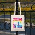 Straight Outta 8th Grade Great Graduation Eighth Grade Canvas Tote Bag