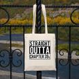 Straight Outta Chapter 39 Cute Book Lover Reader Canvas Tote Bag