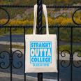 Straight Outta College Class Of 2018 Graduation Shirt Canvas Tote Bag