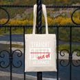 Straight Outta First Grade Graduation 1st GradeShirt Canvas Tote Bag