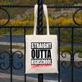 Straight Outta High School Class Of 2023 Graduation Canvas Tote Bag