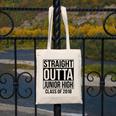 Straight Outta Junior High Graduation Class Of 2018 Canvas Tote Bag
