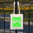 Straight Outta Junior High School Graduation T-Shirt Canvas Tote Bag