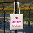 Super Proud Aunt Of 2025 Graduate Senior Graduation Family Canvas Tote Bag