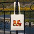 ’Tis The Season To Be Reading Book Lover Canvas Tote Bag