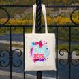 Totally 80's Colorful Retro 1980s Style Nostalgia Vibe Canvas Tote Bag