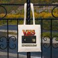 VHS Tape Nostalgia Old School Technology Humor Canvas Tote Bag VHS Tape Nostalgia Old School Technology Humor Canvas Tote Bag