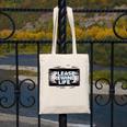 VHS Tape Rewind Glitch 90s Retro Nostalgia Please Rewind Canvas Tote Bag