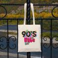 Vintage 90's Babe Party Back To 90s Cassette Nostalgia Canvas Tote Bag Vintage 90's Babe Party Back To 90s Cassette Nostalgia Canvas Tote Bag