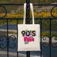 Vintage 90's Babe Party Back To 90s Cassette Nostalgia Premium Tri-Blend Canvas Tote Bag