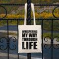Whispering My Way Through Life Sayings For Introverts Canvas Tote Bag Whispering My Way Through Life Sayings For Introverts Canvas Tote Bag