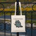 Women's i Require Books Raccoon Canvas Tote Bag