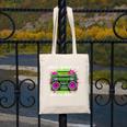 Y2K Home DJ Quarantine Nostalgia Boombox Party Canvas Tote Bag