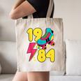 1984 Retro Raised In The 80s Old School Nostalgia Vibes Canvas Tote Bag 1984 Retro Raised In The 80s Old School Nostalgia Vibes Canvas Tote Bag
