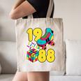 1988 Retro Raised In The 80s Old School Nostalgia Vibes Canvas Tote Bag