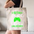 5th Grade Level Unlocked Back To School Gamer Graduation Canvas Tote Bag