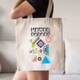 80s Nostalgia Never Forget Canvas Tote Bag
