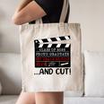 8th Grade Graduation 2026 Graduate Clapperboard Canvas Tote Bag