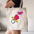 90’s Ring Retro Nostalgia Colorful Throwback Canvas Tote Bag