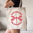 Antisocial Dragonfly Introvert Humor Nature Insect Graphic Canvas Tote Bag Antisocial Dragonfly Introvert Humor Nature Insect Graphic Canvas Tote Bag