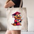 Bearded Dragon Graduation Kindergarten Elementary Girl Boy Canvas Tote Bag