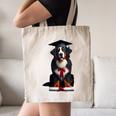 Bernese Mountain Dog Graduation Cap Graduate Training School For Men Women Girls Kids Canvas Tote Bag