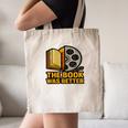 Book Love Scene The Book Was Better Bookworm Vibes Canvas Tote Bag Book Love Scene The Book Was Better Bookworm Vibes Canvas Tote Bag