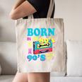 Born In The 80's But 90's Made Me Nostalgia Cassette Tape Canvas Tote Bag