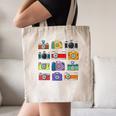 Camera Hand Drawn Old Nostalgia Retro Lens Styles Canvas Tote Bag