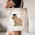 Capy Last Day Of School Capybara Graduation Quote Canvas Tote Bag