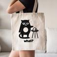 Cat What Humor Introvert Anti-Social Canvas Tote Bag Cat What Humor Introvert Anti-Social Canvas Tote Bag