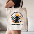 Cat Shirt Introvert Sorry I Can’t Go I’m An Indoor Cat Canvas Tote Bag Cat Shirt Introvert Sorry I Can’t Go I’m An Indoor Cat Canvas Tote Bag