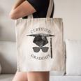 Certified Graduate Vintage Mortarboard Graduation Canvas Tote Bag